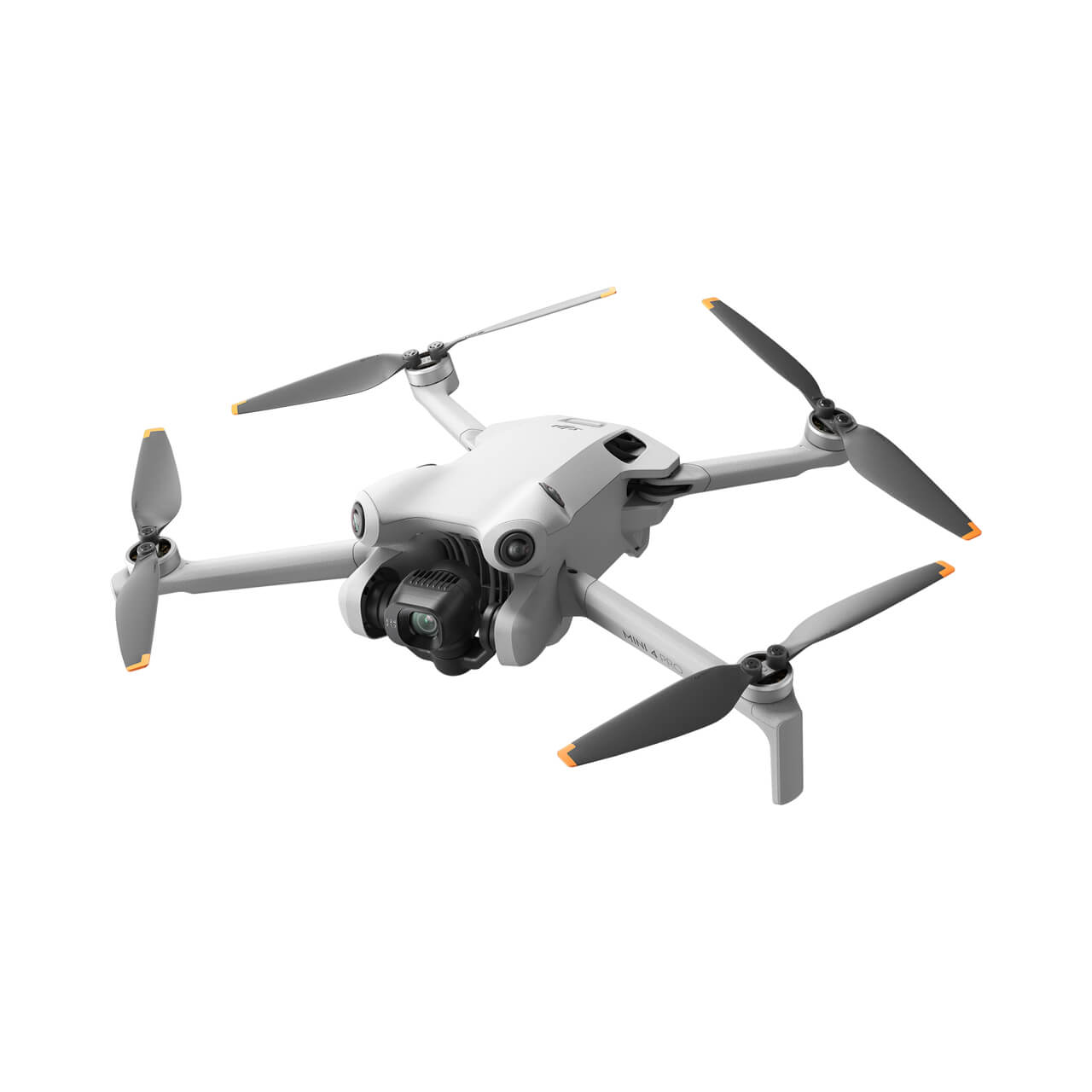 DJI Mini 4 Pro im zusammengebauten Zustand